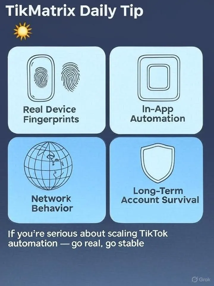 Phone Asli vs Anti-Deteksi — TikMatrix